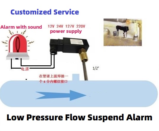 管道断流报警器 停水断水低压警报仪