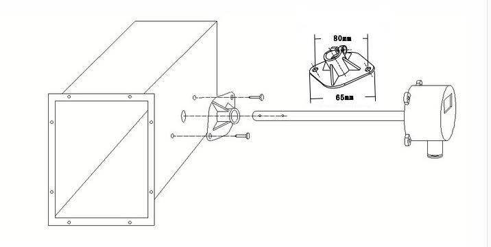 How to install the Air Flow Velocity Meter