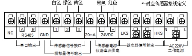 污泥深度计接线图